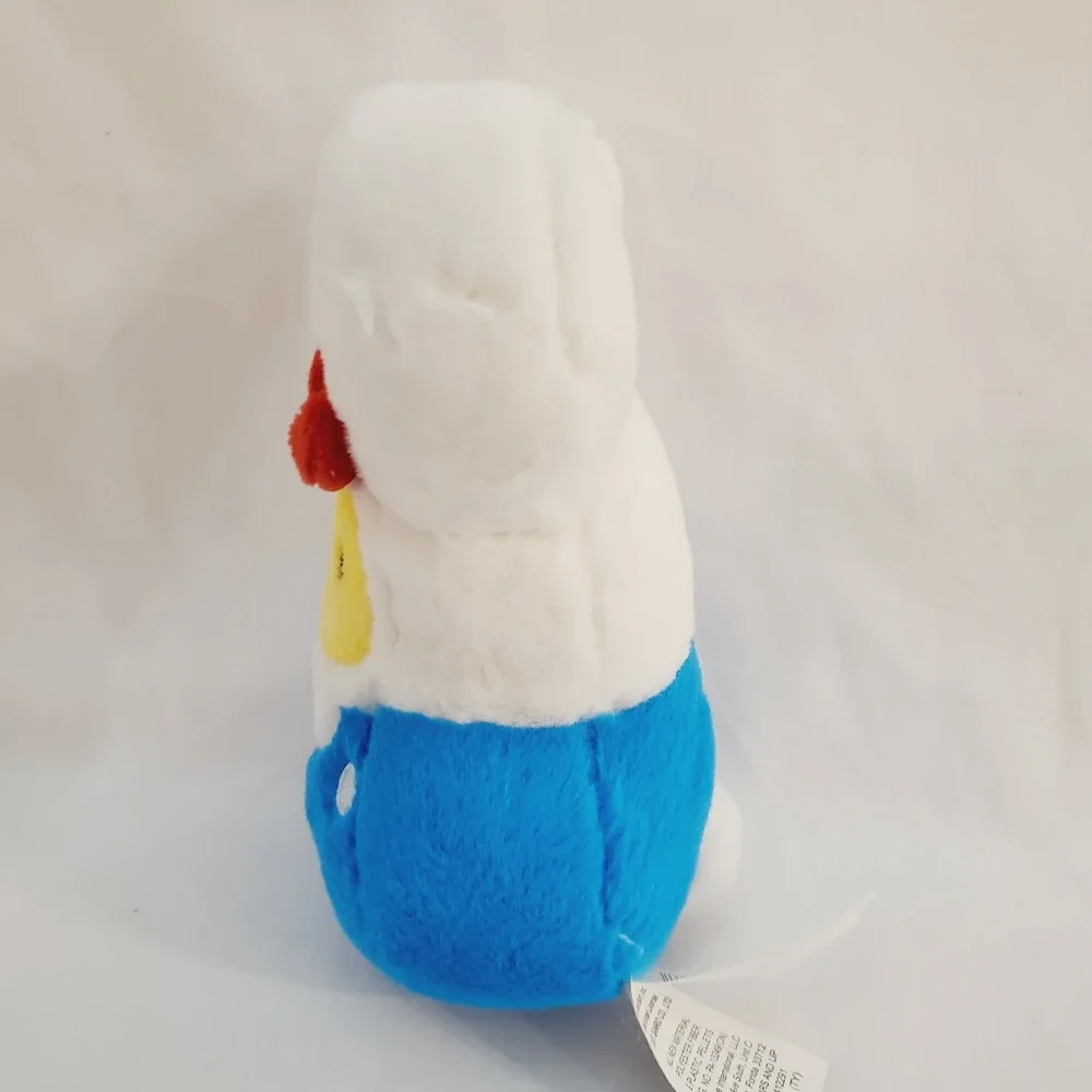 Peeps Hello Kitty‎ and Friends Plush White Bunny Costume Blue Overalls Sanrio